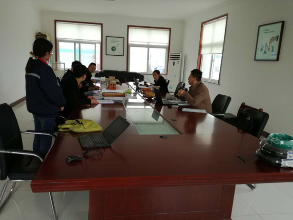 山東環(huán)保體系認(rèn)證審核現(xiàn)場(chǎng)